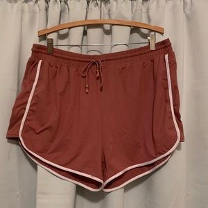 Short mauve vintage inspired shorts